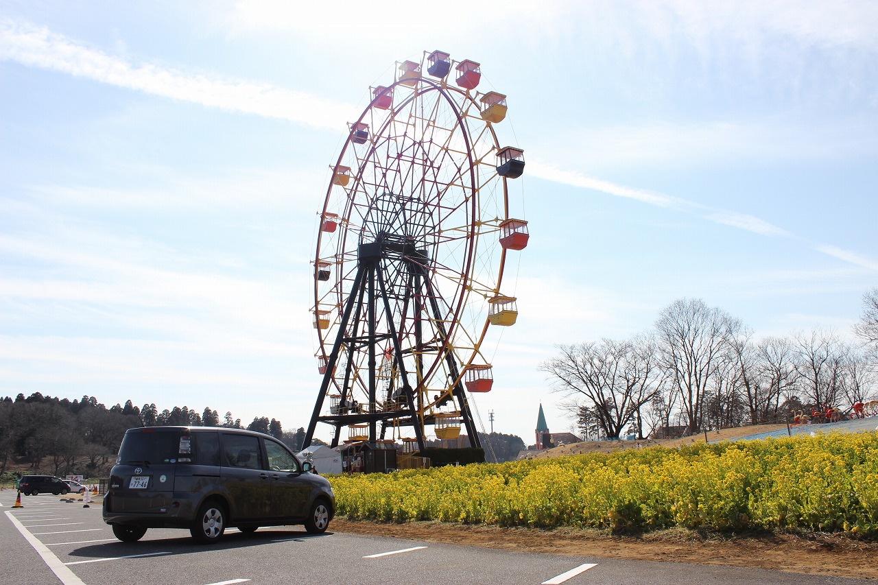 ドイツ村には観覧車もあります