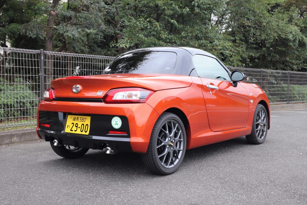 スタイリングはスポーティでも、かわいらしさがある