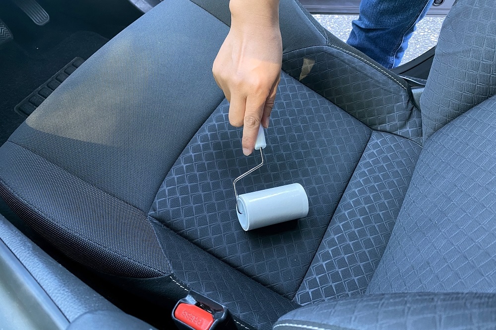 乗車前に車内のお掃除をしよう