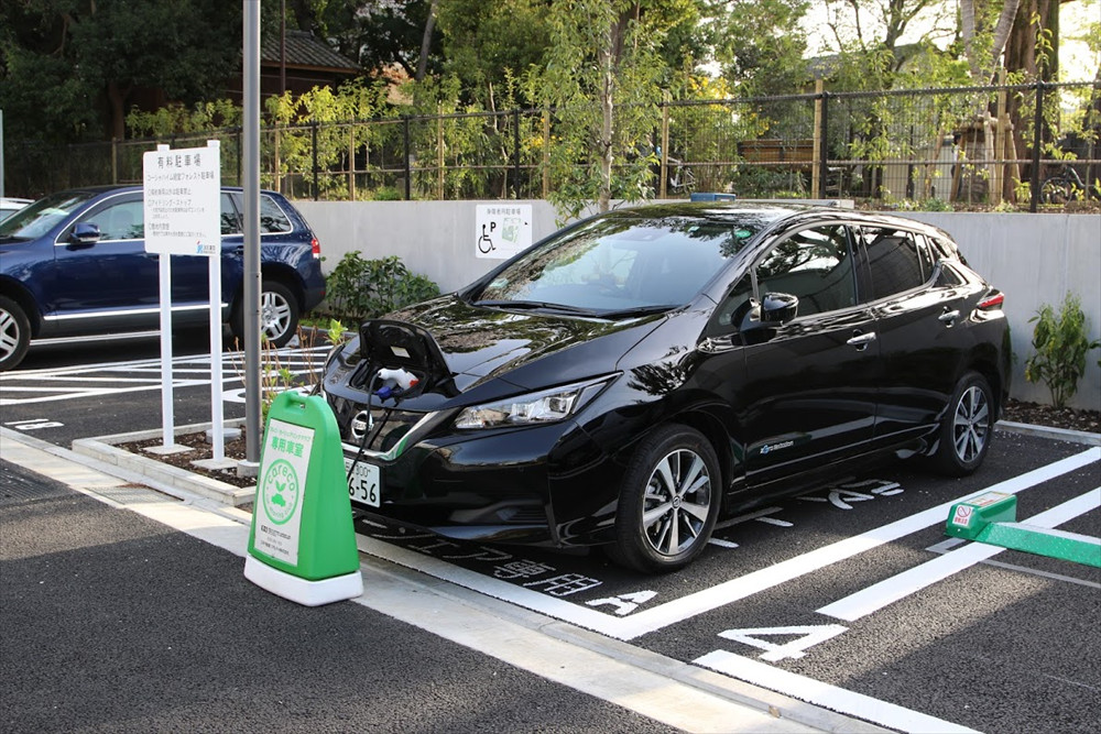「コーシャハイム経堂フォレスト」駐車場内にあるステーション
