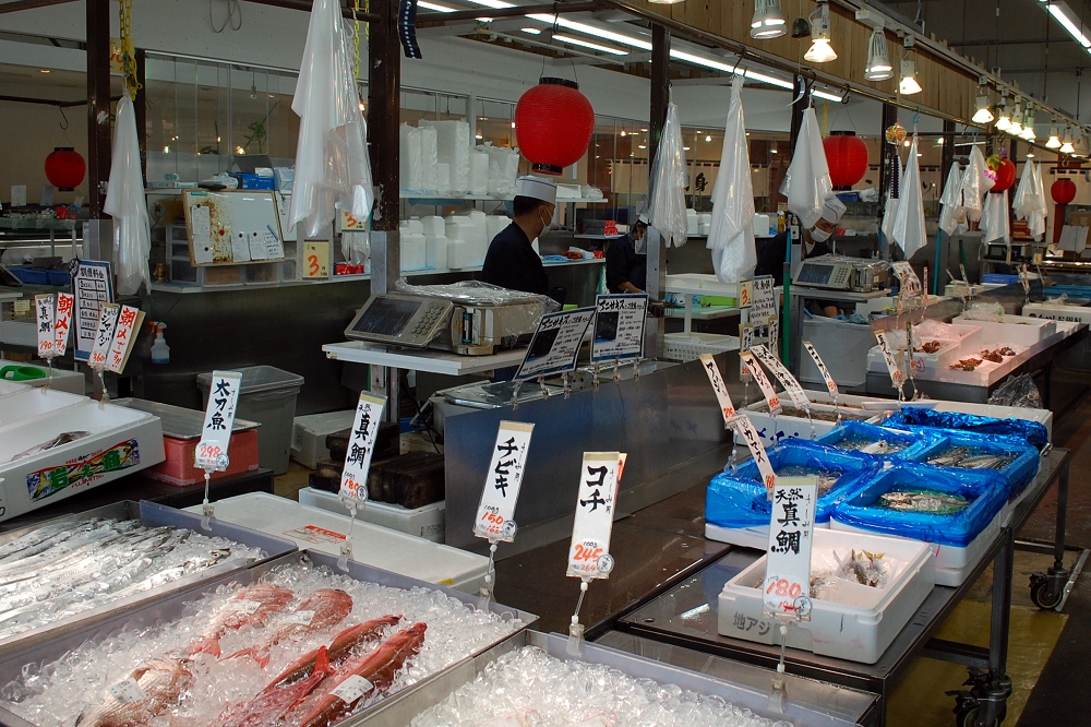 広い調理場と魚を知り尽くした板前さんたちは、シュンの象徴だ