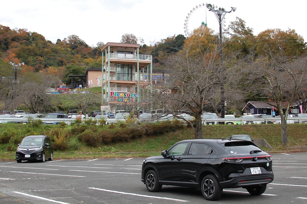 駐車場は十分なスペースを確保しているが、クリスマスや年末年始にかけては満車となり、入場待ちが発生する場合も