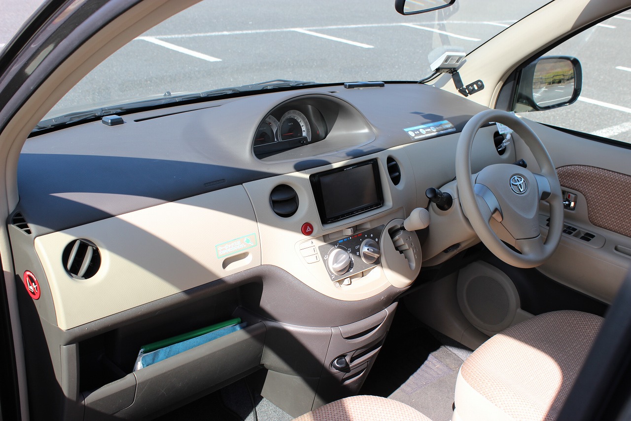 初めてでも運転しやすいクルマです