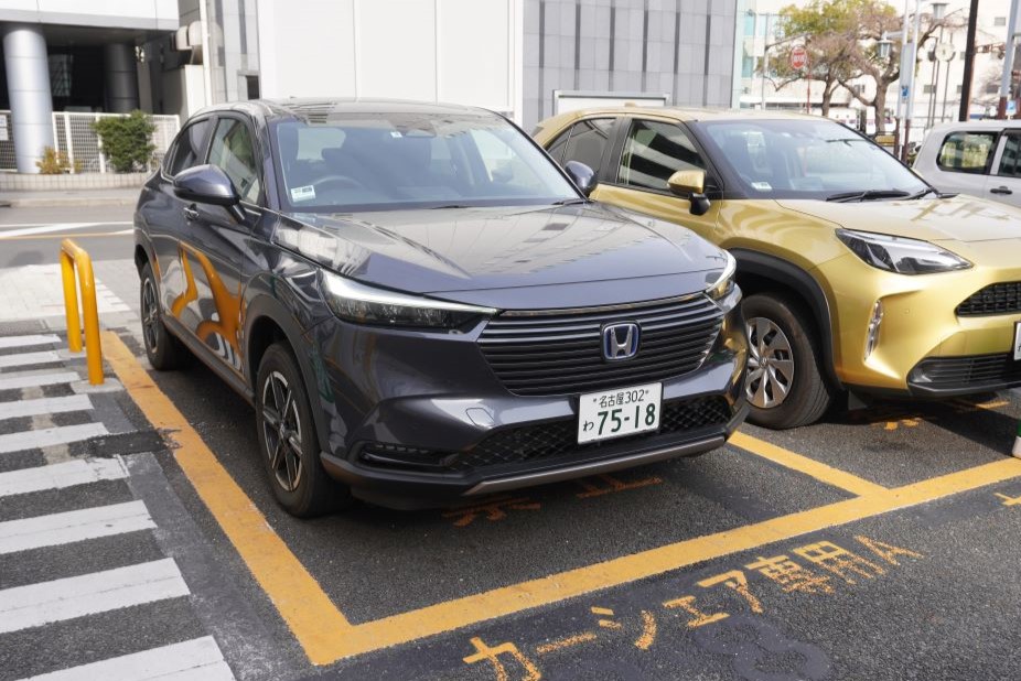名古屋市のステーションに設置される「ヴェゼル」