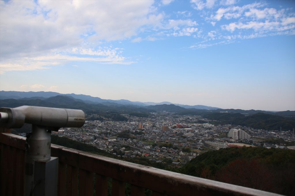 遠く群馬の赤城山や榛名山まで一望できる
