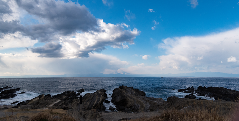 城ヶ島から望む絶景!