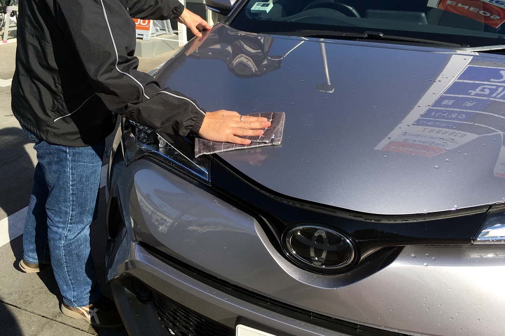 会員の皆さんが快適にクルマを利用するため、給油や洗車のご協力をよろしくお願いします