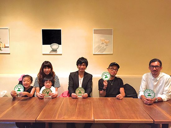 左手より、yuka様＆お子様、ヒトシ様、ＺＩＮ様、$16様