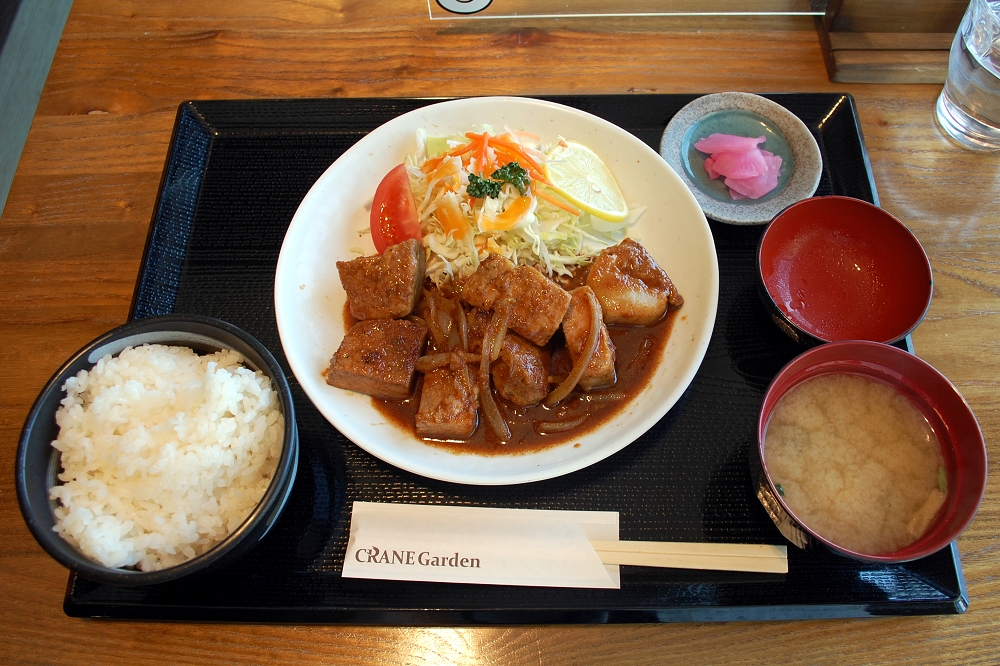 「がっつりポークソテー定食」1,500円(税込み)
