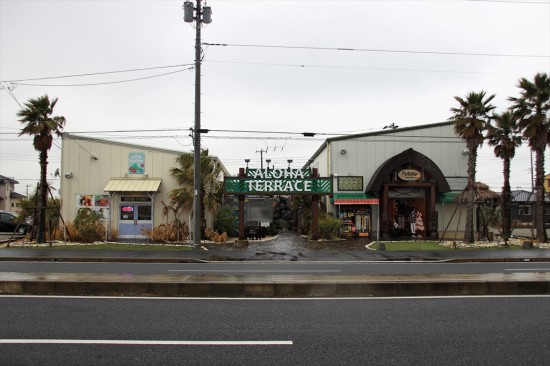 「ALOHA TERRACE」のゲートをくぐるとそこにはハワイ空間が!