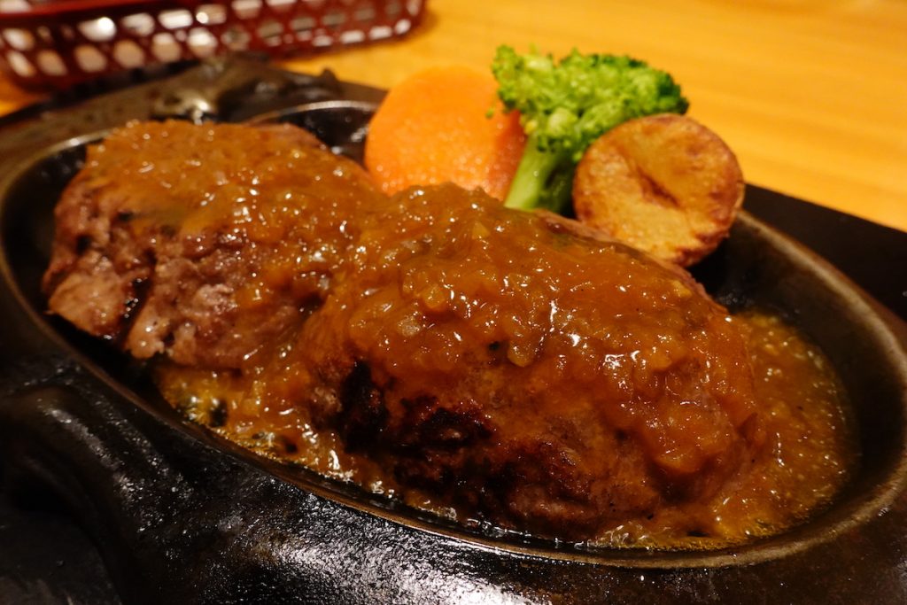 「げんこつハンバーグ」1,155円(税込み)