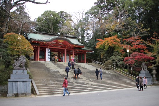 重要文化財にもなっている「桜門」