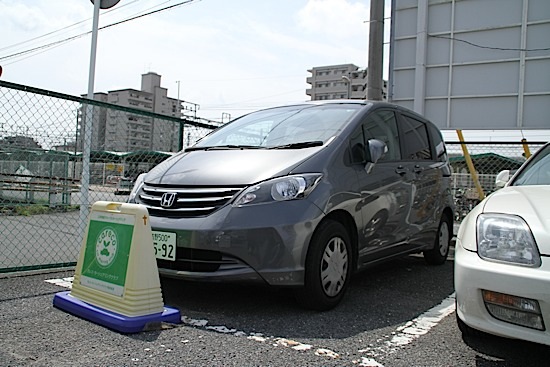 大人数でもラクラク乗れるフリード