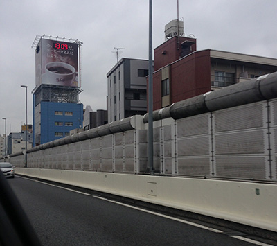 首都高四号新宿線から中央自動車道をドライブ