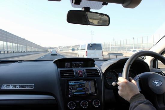 カレコのSUBARU XVは運転支援装置「アイサイト」を装着