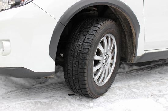 積雪のある道はできるだけ避けて運転しよう