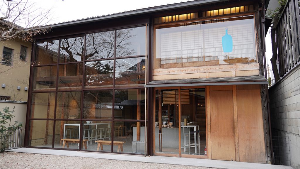 南禅寺の前にある「ブルーボトルコーヒー 京都カフェ」