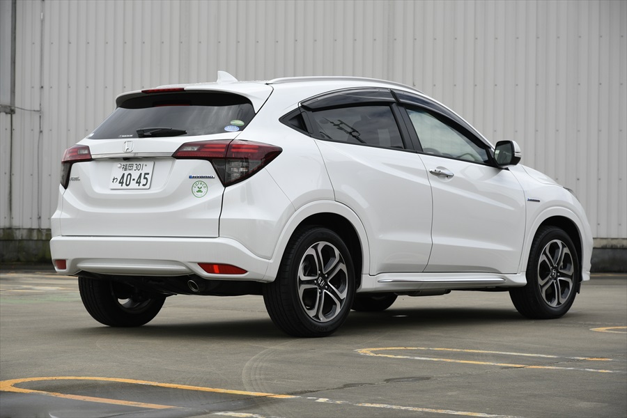 スポーツタイプの17インチアルミホイールは「HYBRID Z・Honda SENSING」だけのアイテム