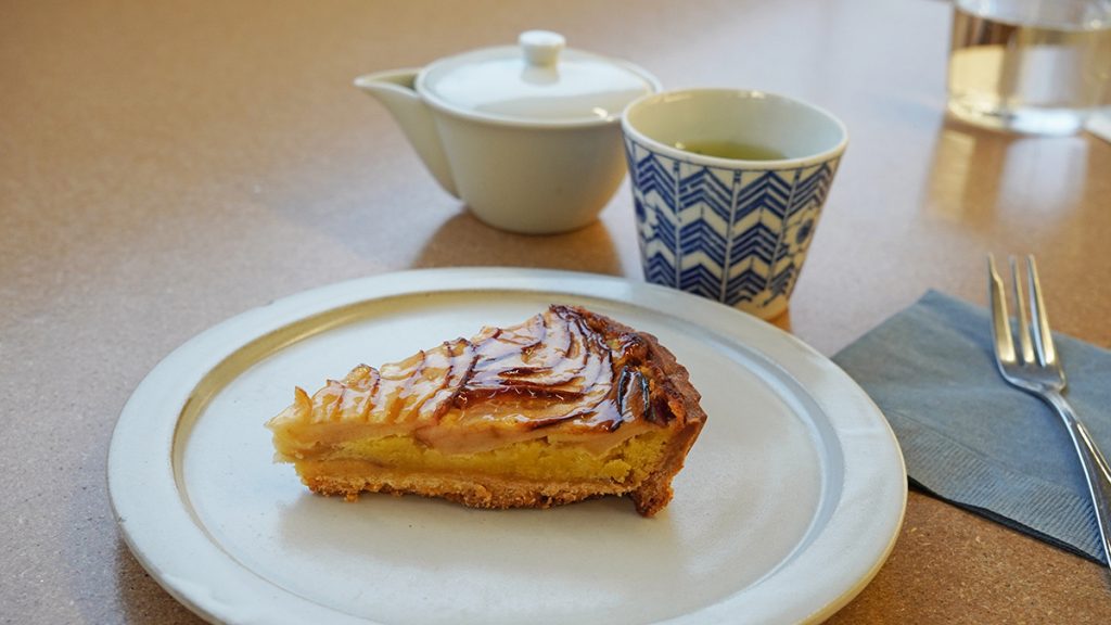 ケーキセットは1,250円(税込み)