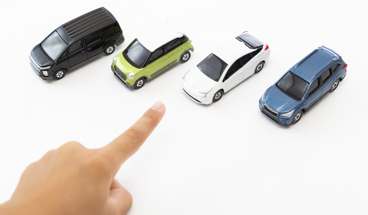 買い替え時のつなぎの車