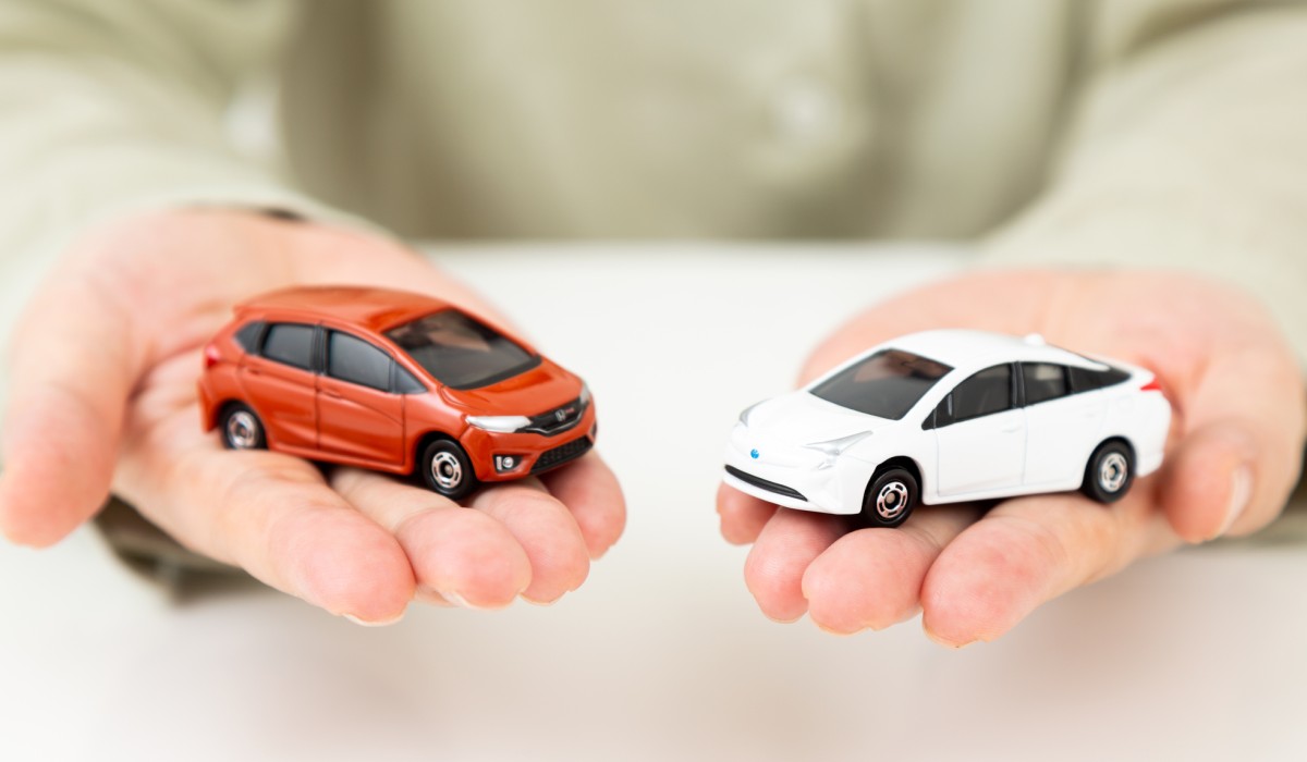 新車と中古車の比較