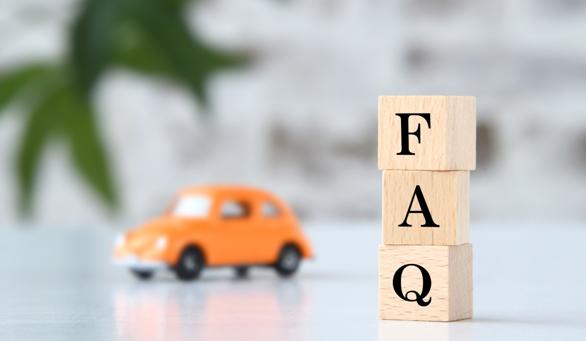 車の運転にまつわるよくある質問