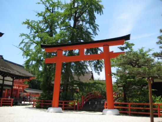 古都京都の文化財である「下鴨神社」