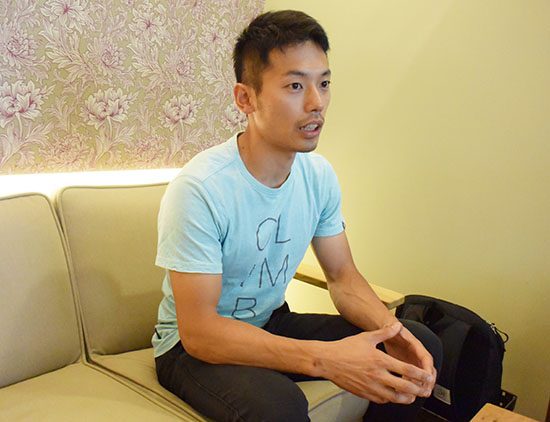 「カレコ会員の方にもクライミングの楽しさを知っていただきたいです」と樋口さん