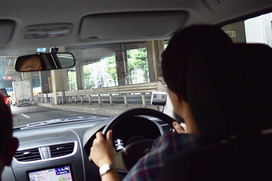 ペーパードライバー歴15年のB子さん。久々の運転ながら落ち着いて運転できました
