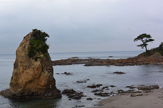 ここで初代歌川広重も「相州三浦秋屋の里」を描いたそう