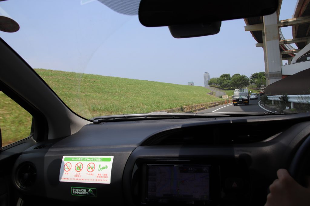 運転席からの視界も良好。小回りも効くので駐車もしやすい