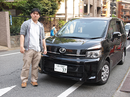 よく利用する渋谷セルリアンタワーのヴォクシーと一緒に