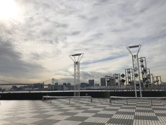 海からの風が気持ち良い