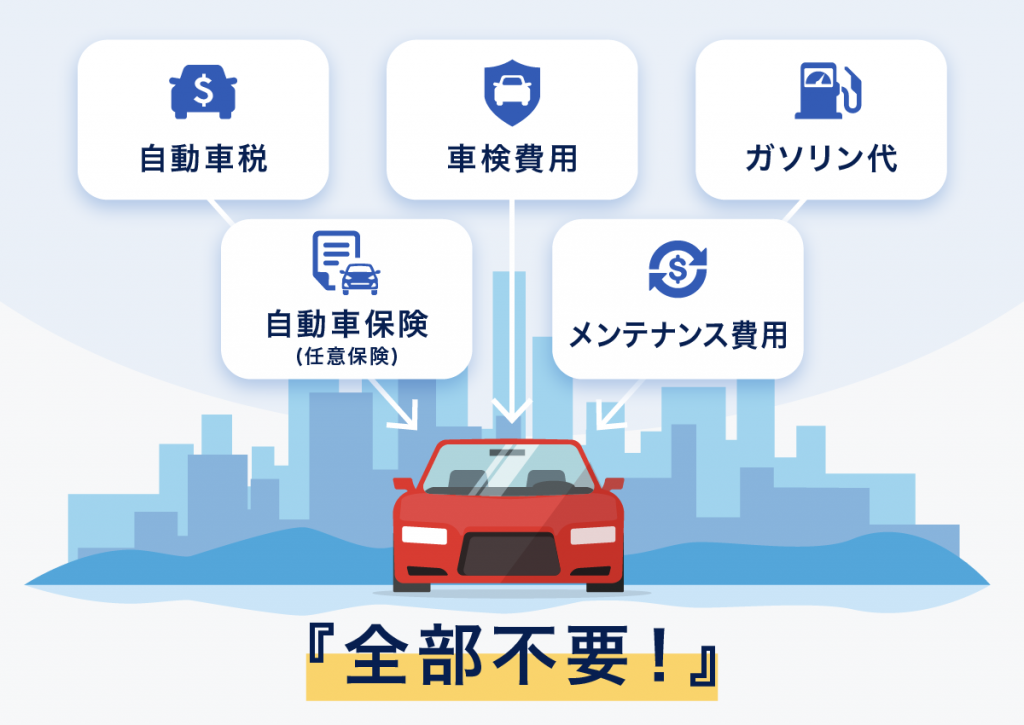 社用車の維持費を抑えられる