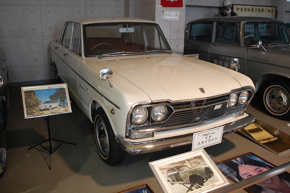 写真はプリンス「スカイライン」。1967年製