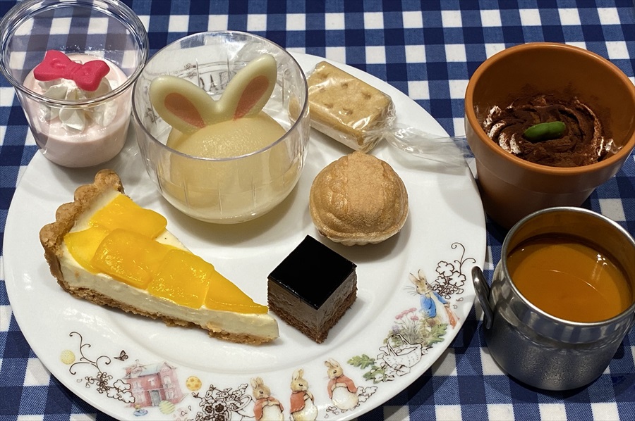 デザートも充実している