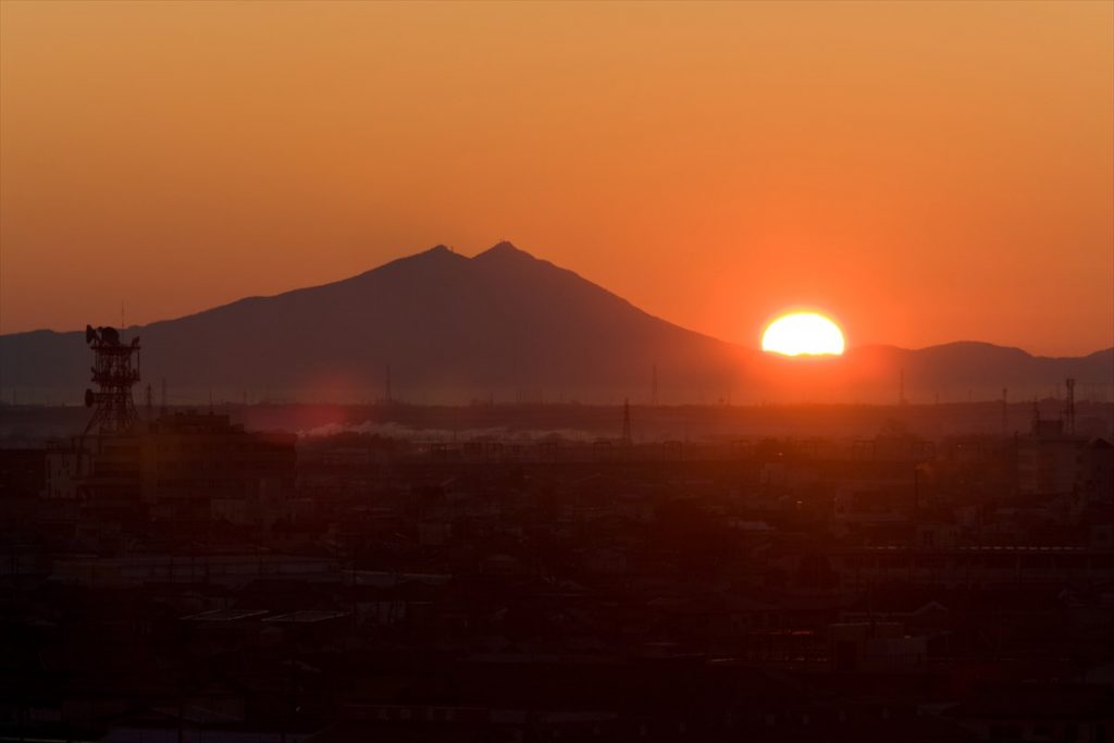 関東平野が一望できる絶景が人気