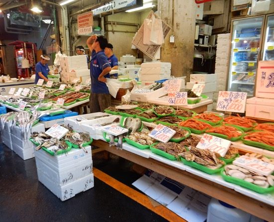 定番の海産物。品揃えも安さもピカイチ！