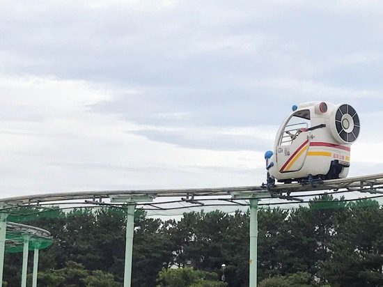 気分は遊園地?!スカイサイクル!