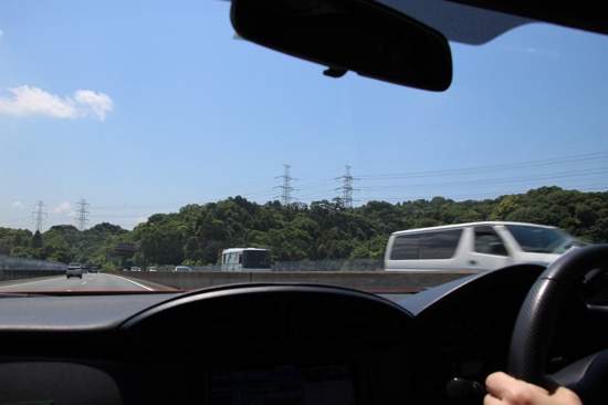 天気もよく、快適なドライブ