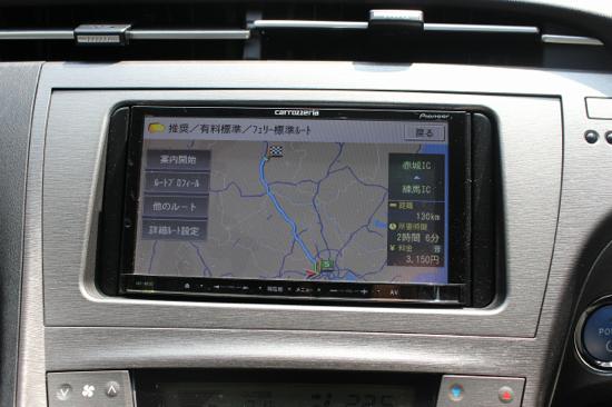 練馬ICから関越自動車道を通るルートで約2時間