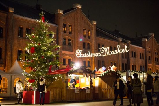 クリスマス関連のアイテムが手に入るクリスマスマーケット