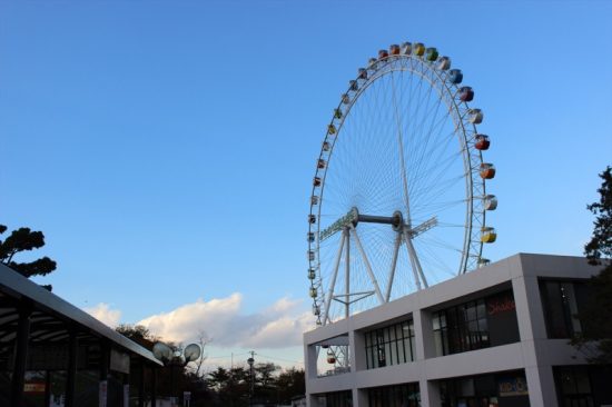 よみうりランドの象徴ともいえる大観覧車