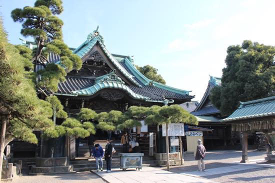 帝釈天題経寺