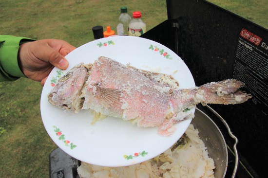 でき栄えはご覧のとおり。きれいな姿焼きです！
