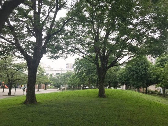 緑豊かな「日暮里南公園」