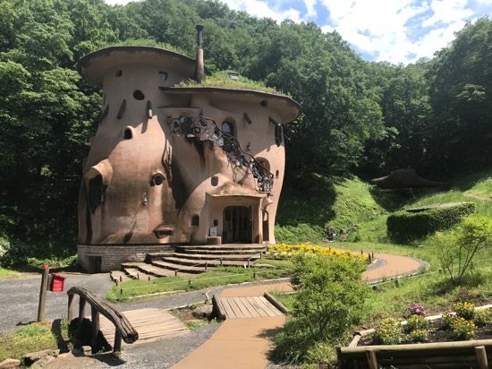 まるでムーミンの世界に入り込んだみたい!