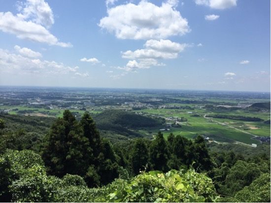 帰り際に見えた風景が壮大で思わず写真撮影