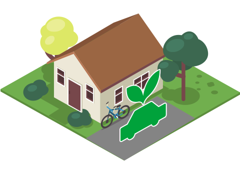 【例1】戸建てにお住まいの場合